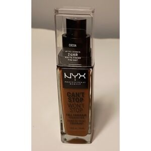 NYX Can't Stop Won't Stop 24H Full Coverage Foundation Cocoa